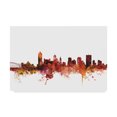 thumbnail image 1 of Trademark Fine Art 'Memphis Tennessee Skyline Red II' Canvas Art by Michael Tompsett, 1 of 4