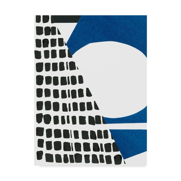 Trademark Fine Art 'Memphis in Blue I' Canvas Art by Renee W. Stramel