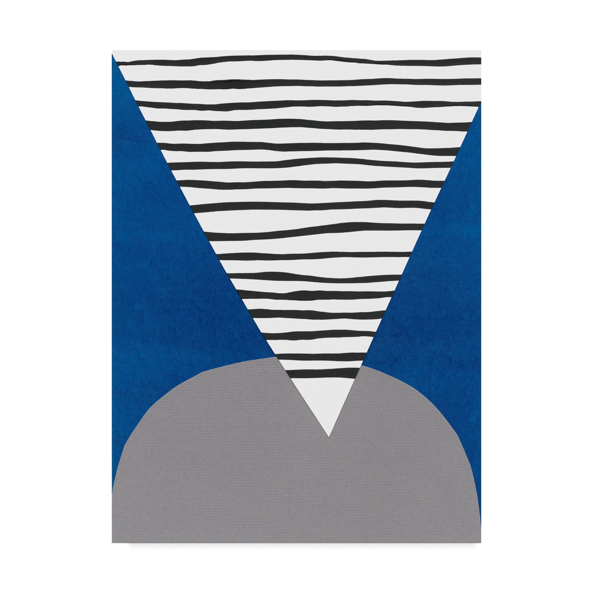 Trademark Fine Art 'Memphis in Blue IV' Canvas Art by Renee W. Stramel