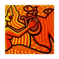 Trademark Fine Art 'Mermaid Music' Canvas Art by John Nolan