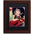 thumbnail image 1 of Trademark Fine Art "Mermaid Pirate" Canvas Art by Natasha Wescoat, Black Matte, Wood Frame, 1 of 4