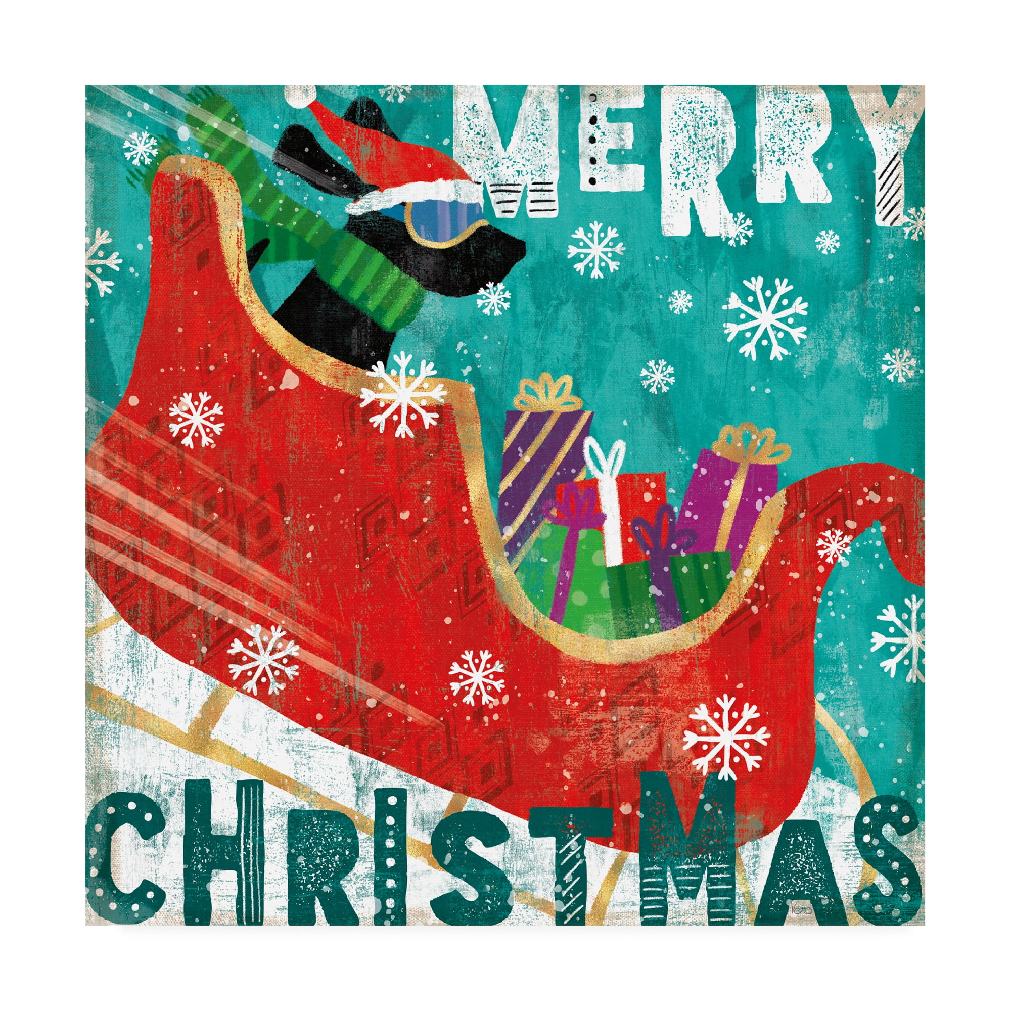 Trademark Fine Art 'Merry Making III' Canvas Art by Veronique Charron