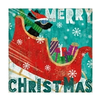 Trademark Fine Art 'Merry Making III' Canvas Art by Veronique Charron