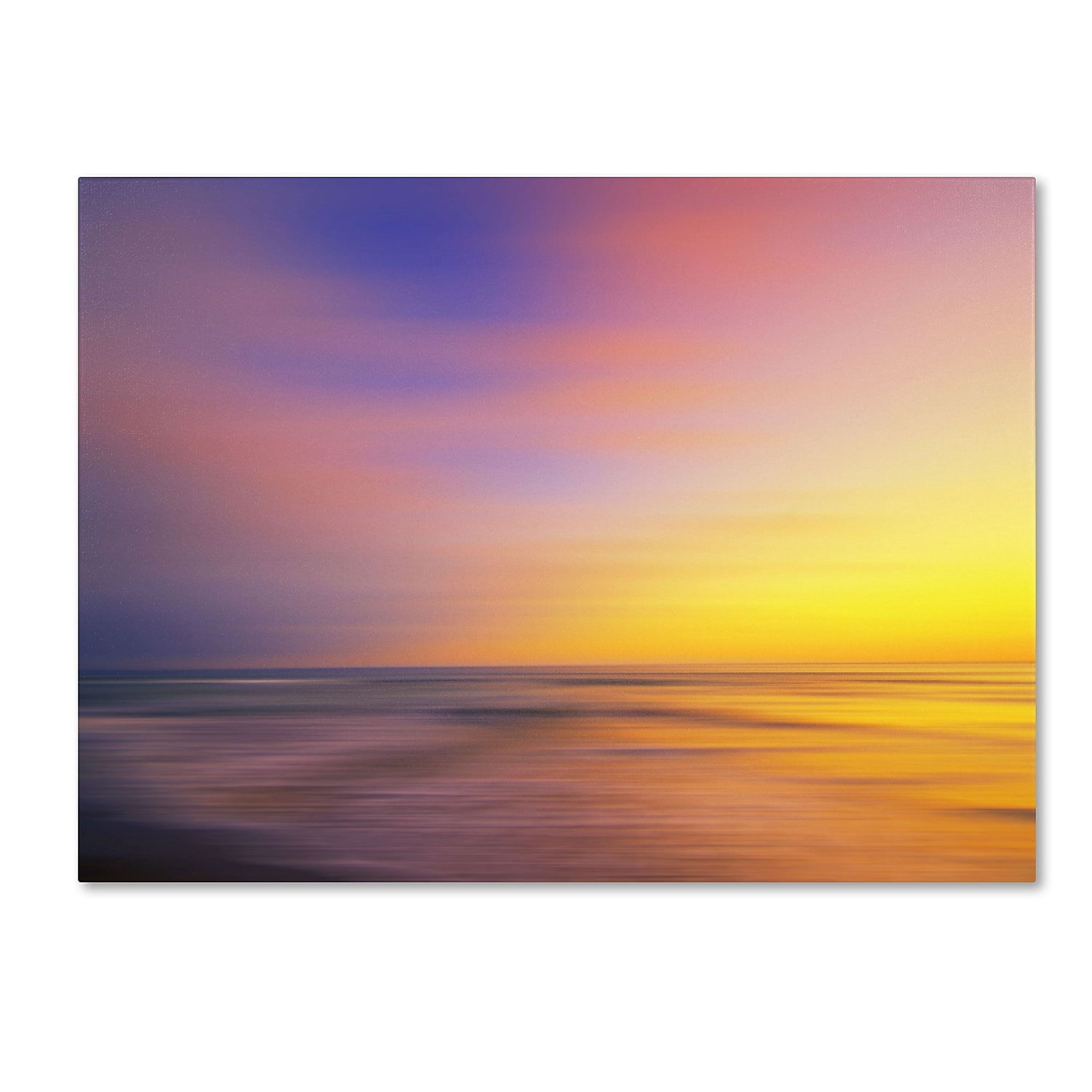 Trademark Fine Art "Metallic Sunset" Canvas Art by Philippe Sainte-Laudy