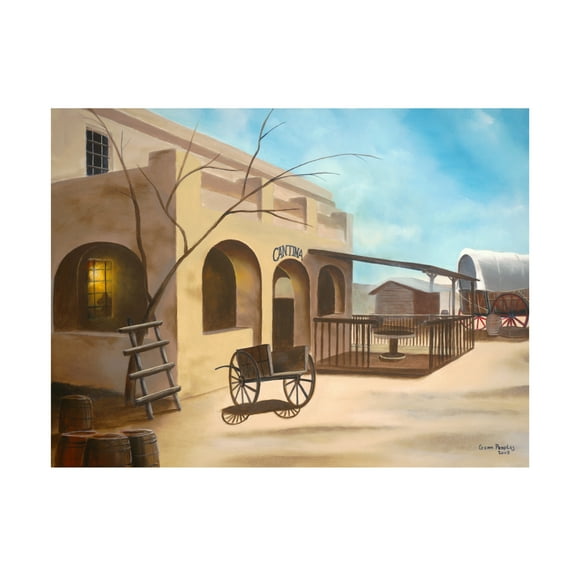 Trademark Fine Art 'Mexican' Canvas Art by Geno Peoples