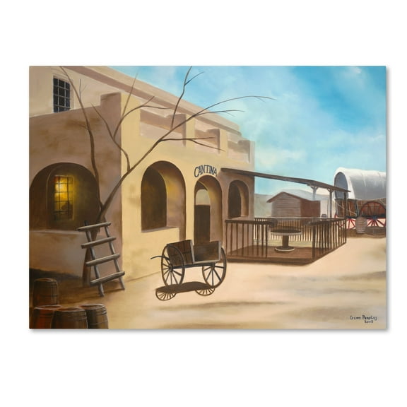 Trademark Fine Art 'Mexican' Canvas Art by Geno Peoples