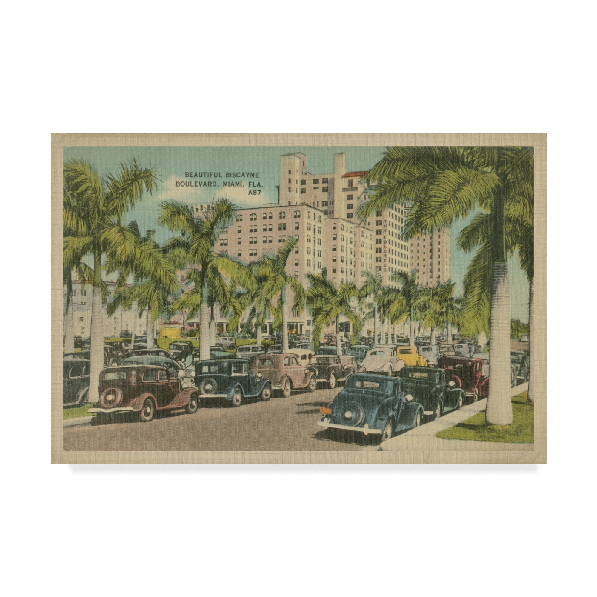 Trademark Fine Art 'Miami Beach VII' Canvas Art by Unknown