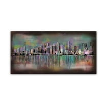 Trademark Fine Art 'Miami' Canvas Art by Ellicia Amando