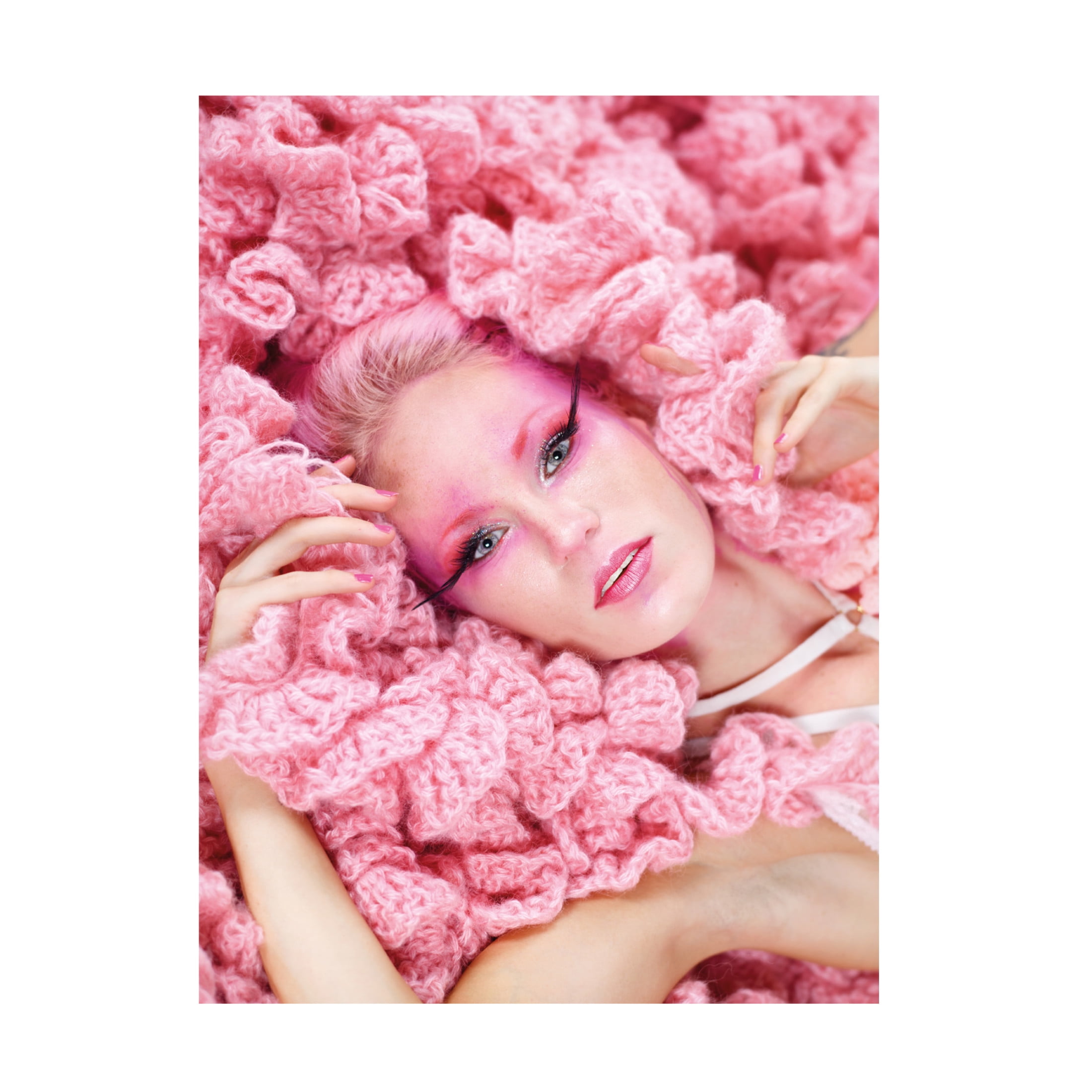 Trademark Fine Art Michael Allmaier pink lady Canvas Wall Art