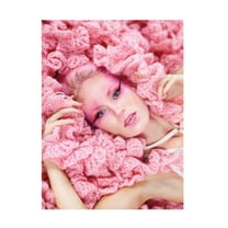 Trademark Fine Art Michael Allmaier pink lady Canvas Wall Art