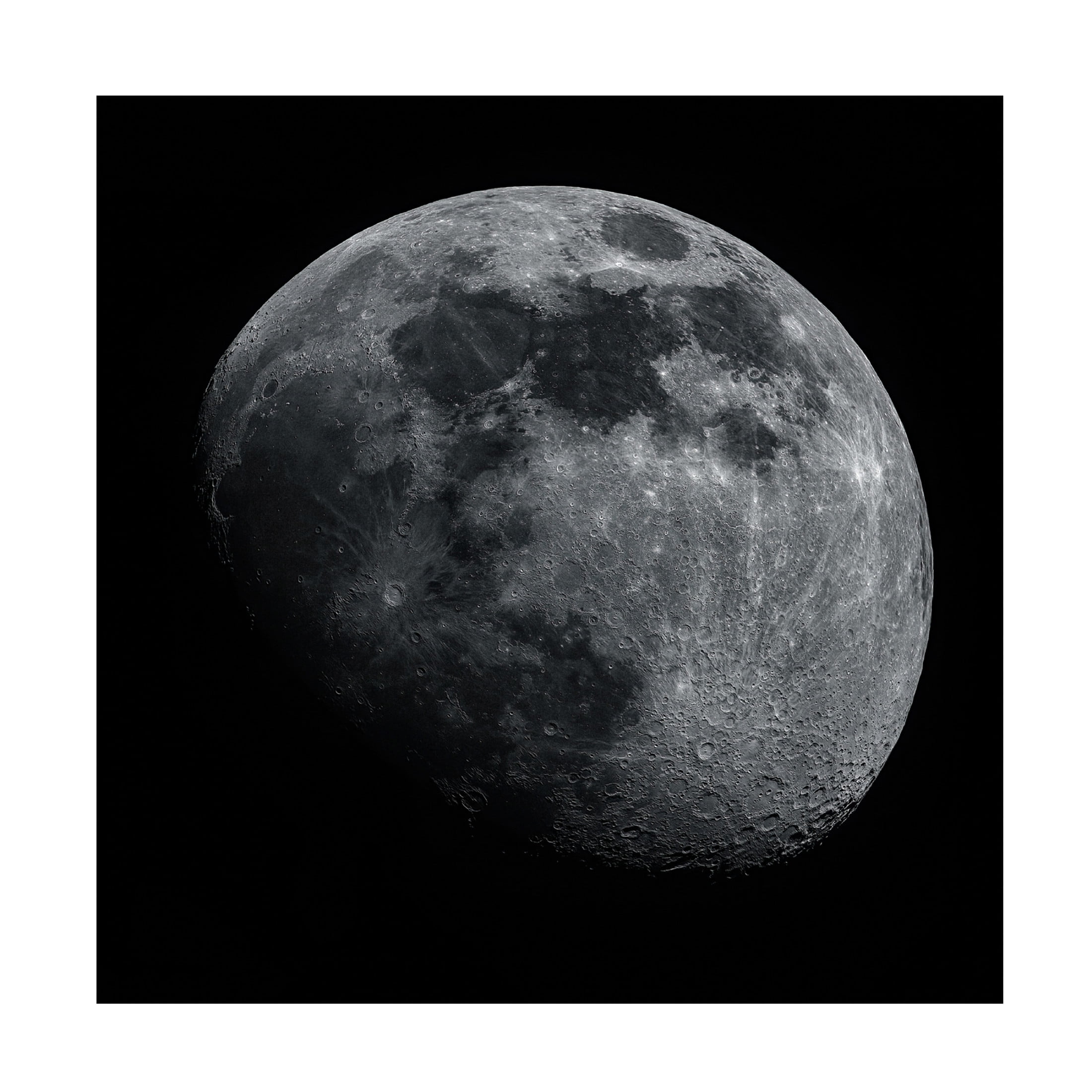 Trademark Fine Art Michael Kalika The Moon Canvas Wall Art