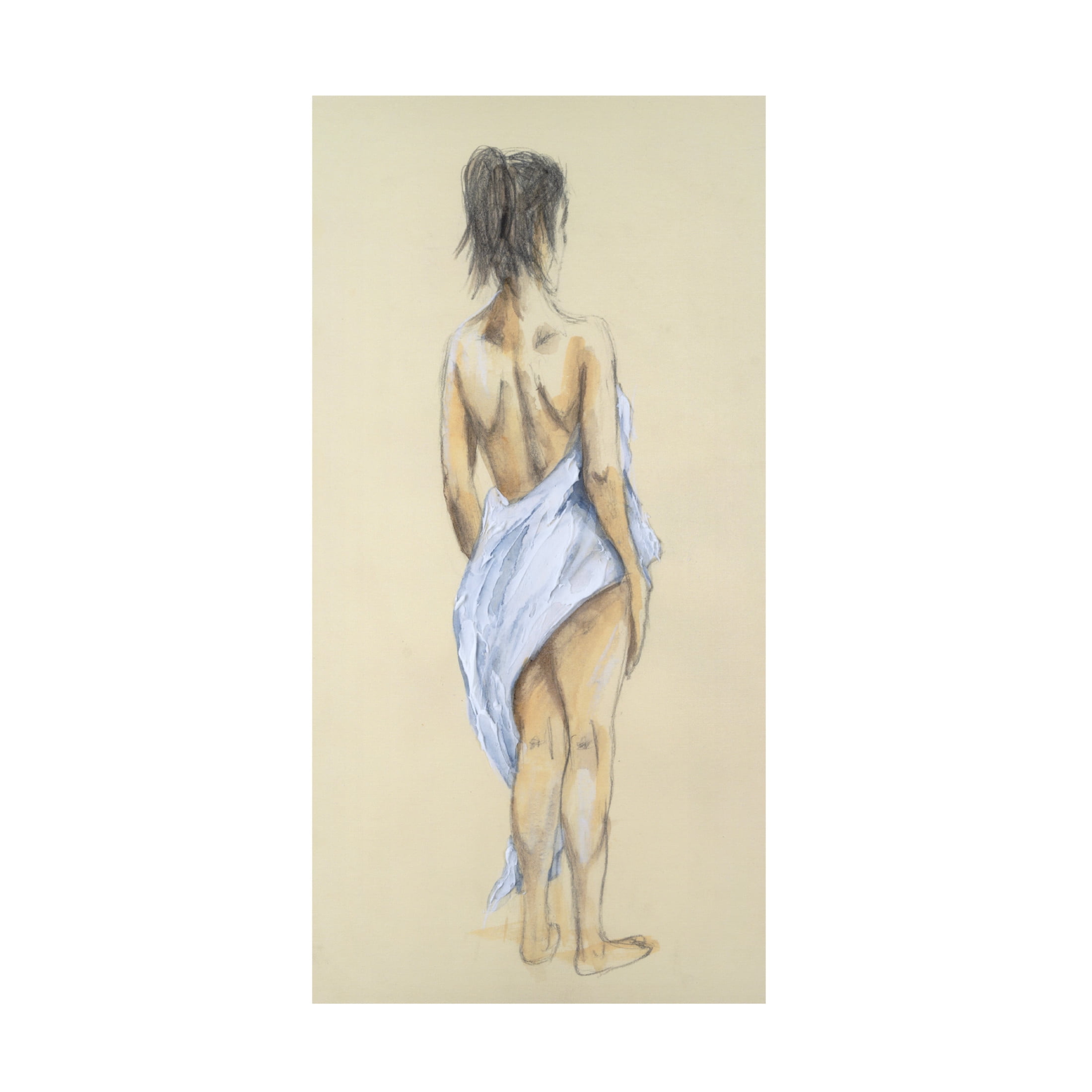 Trademark Fine Art Michael Willett  Draped Figures IV Canvas Wall Art