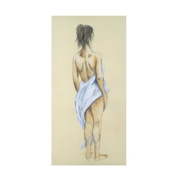 Trademark Fine Art Michael Willett  Draped Figures IV Canvas Wall Art