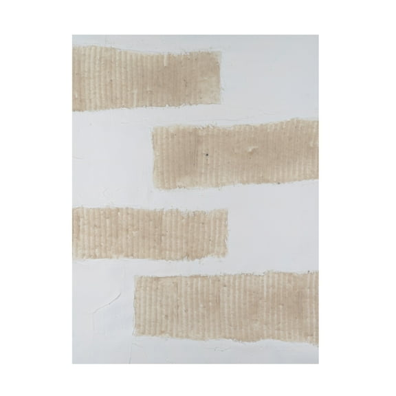 Trademark Fine Art Michael Willett Ecru Textures II Canvas Wall Art