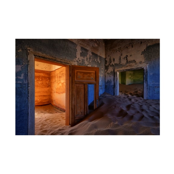 Trademark Fine Art Michael Zheng The Old Neighbors Canvas Wall Art