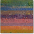thumbnail image 1 of Trademark Fine Art Michelle Calkins 'Pink Line' 14" x 14" Canvas Stretched (190836074860), 1 of 3