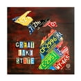 thumbnail image 1 of Trademark Fine Art "Michigan License Plate Map" Canvas Art by Design Turnpike, 1 of 4