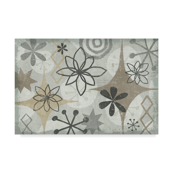 Trademark Fine Art 'Mid Century Mystique Archroma' Canvas Art by Michael Mullan