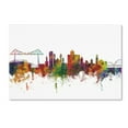 thumbnail image 1 of Trademark Fine Art 'Middlesbrough England Skyline II' Canvas Art by Michael Tompsett, 1 of 3