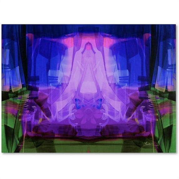 Trademark Fine Art "Midnight" Canvas Art by Andrea
