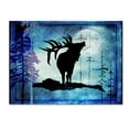 thumbnail image 1 of Trademark Fine Art 'Midnight Elk I' Canvas Art by LightBoxJournal, 1 of 3