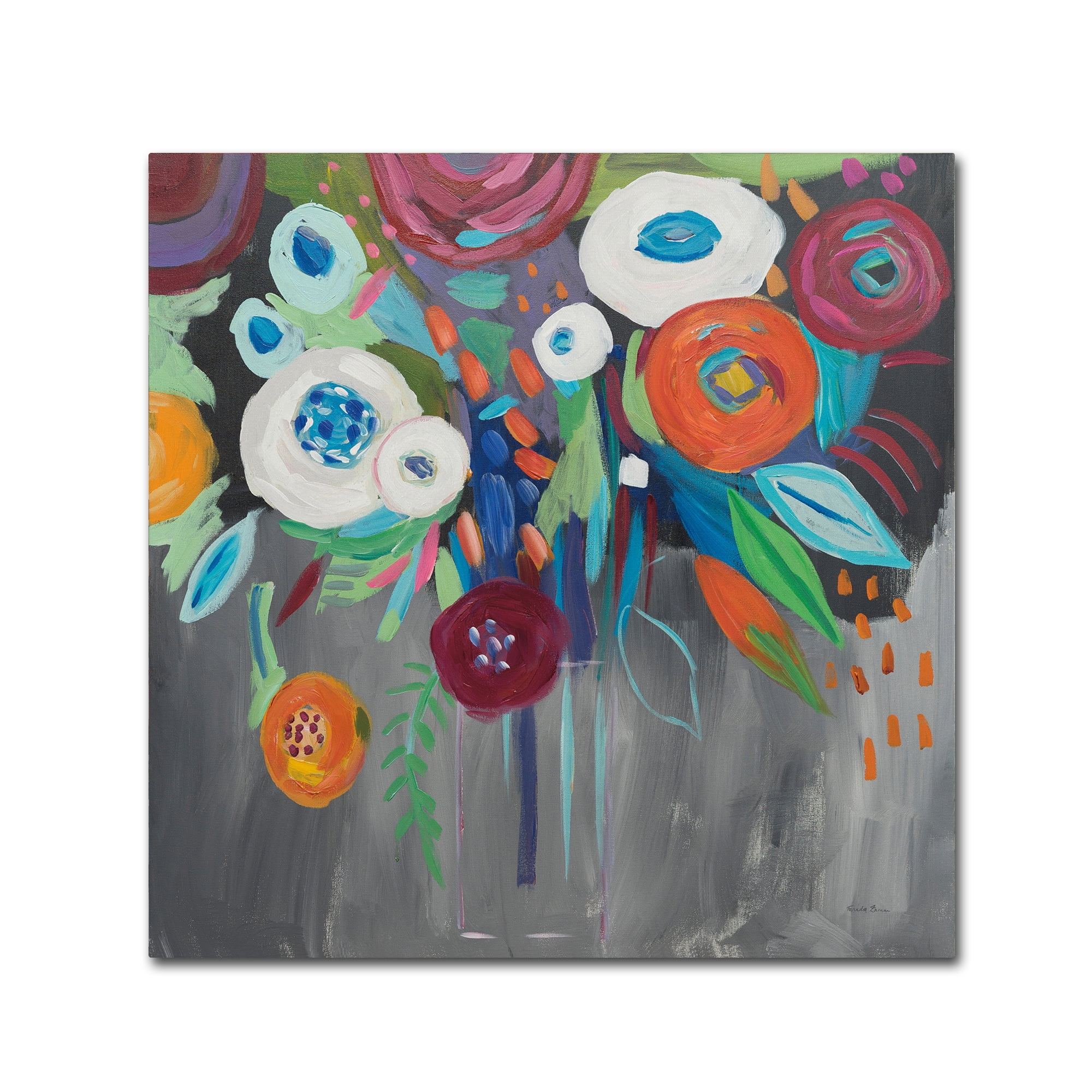 Trademark Fine Art 'Midnight Magic' Canvas Art by Farida Zaman