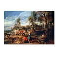 thumbnail image 1 of Trademark Fine Art 'Milkmaids With Cattle In A Landscape' Canvas Art by Peter Paul Rubens, 1 of 3