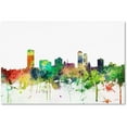 thumbnail image 1 of Trademark Fine Art "Milwaukee Wisconsin Skyline SP" Canvas Art by Marlene Watson, 1 of 3