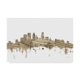 thumbnail image 1 of Trademark Fine Art 'Minneapolis Minnesota Skyline Sheet Music II' Canvas Art by Michael Tompsett, 1 of 4