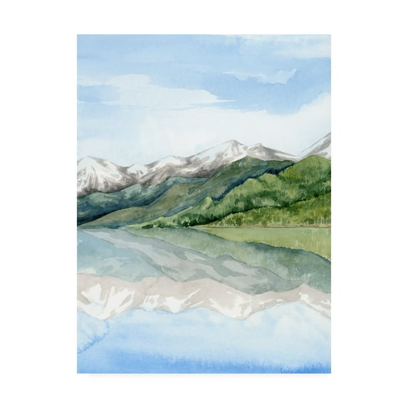 Trademark Fine Art 'Mirror Lake II' Canvas Art by Grace Popp