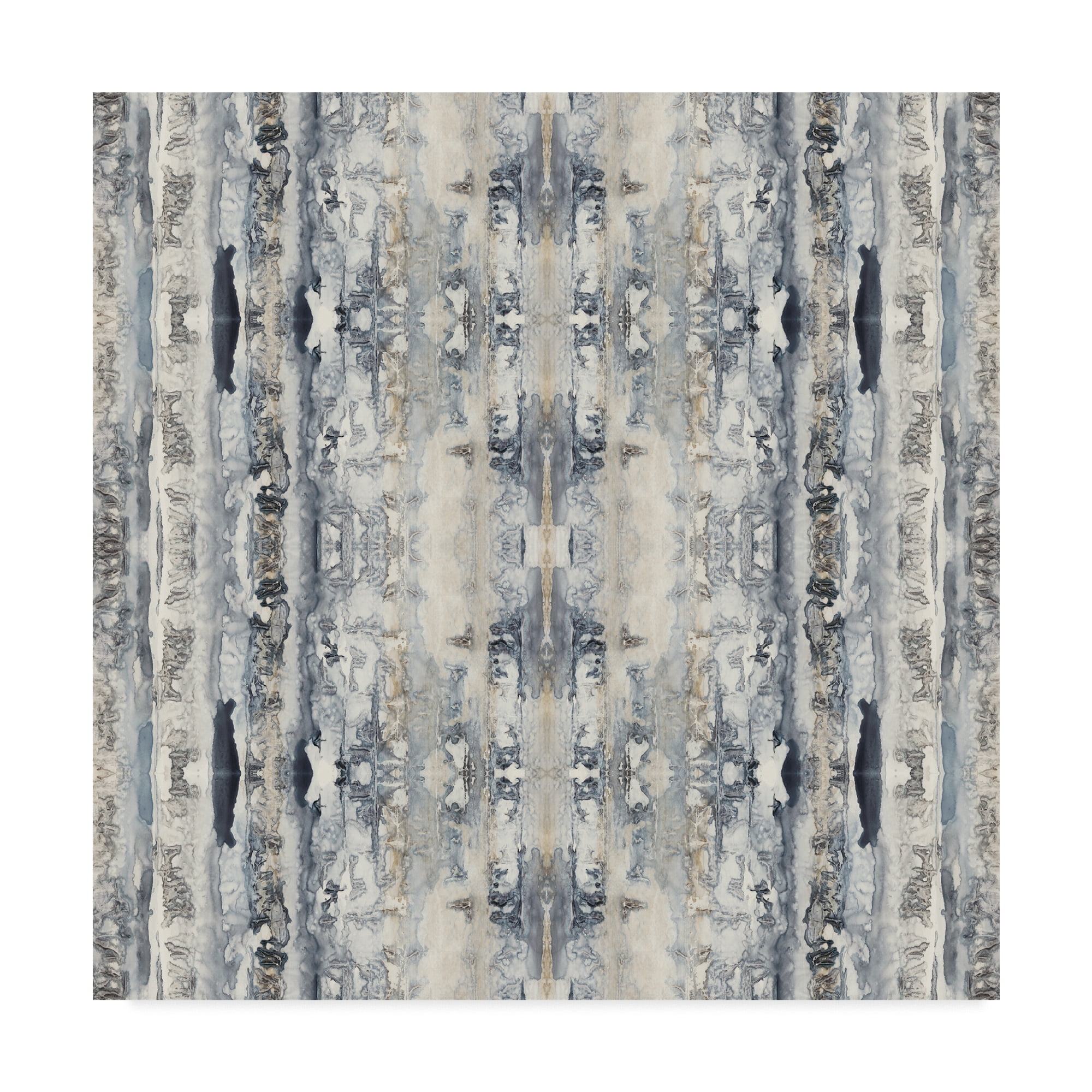 Trademark Fine Art 'Mirrored Strata I' Canvas Art by Jennifer Goldberger