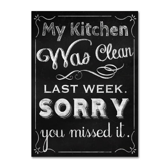 Trademark Fine Art 'Missed It' Canvas Art by Tina Lavoie