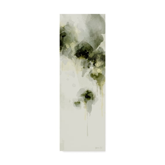 Trademark Fine Art 'Misty Abstract Morning I' Canvas Art by Green Lili