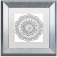 thumbnail image 1 of Trademark Fine Art "Mixed Coloring Book 11" Canvas Art by Kathy G. Ahrens, White Matte, Silver Frame, 1 of 1