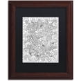 thumbnail image 1 of Trademark Fine Art "Mixed Coloring Book 43" Canvas Art by Kathy G. Ahrens, Black Matte, Wood Frame, 1 of 1
