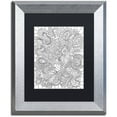 thumbnail image 1 of Trademark Fine Art "Mixed Coloring Book 44" Canvas Art by Kathy G. Ahrens, Black Matte, Silver Frame, 1 of 4