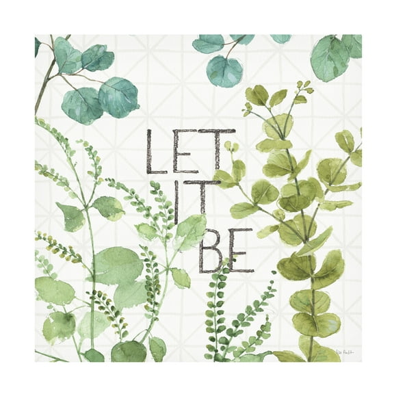 Trademark Fine Art 'Mixed Greens LXVI' Canvas Art by Lisa Audit