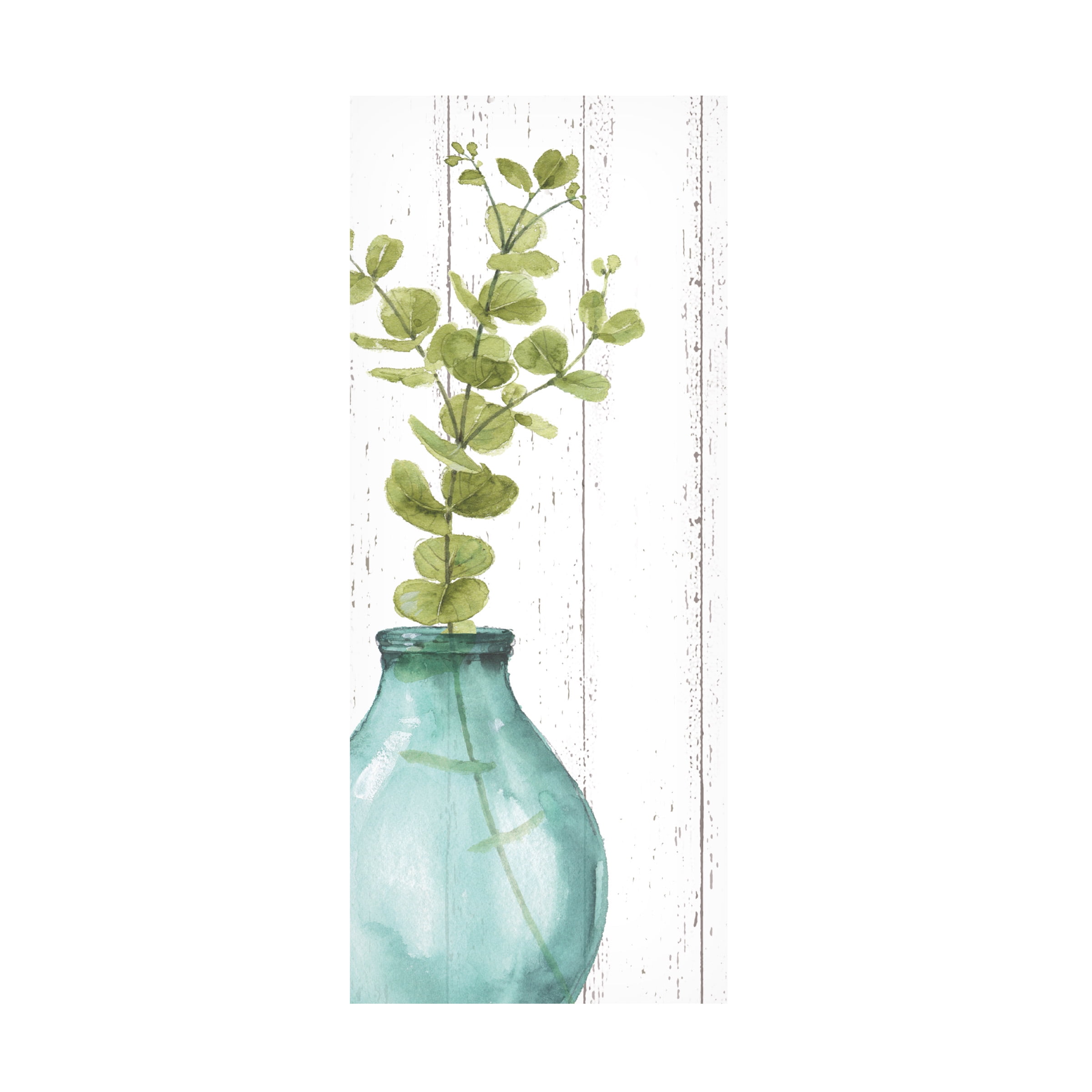 Trademark Fine Art 'Mixed Greens LXXXV Shiplap' Canvas Art by Lisa Audit