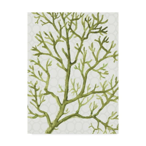 Trademark Fine Art 'Mixed Greens XXV' Canvas Art by Lisa Audit