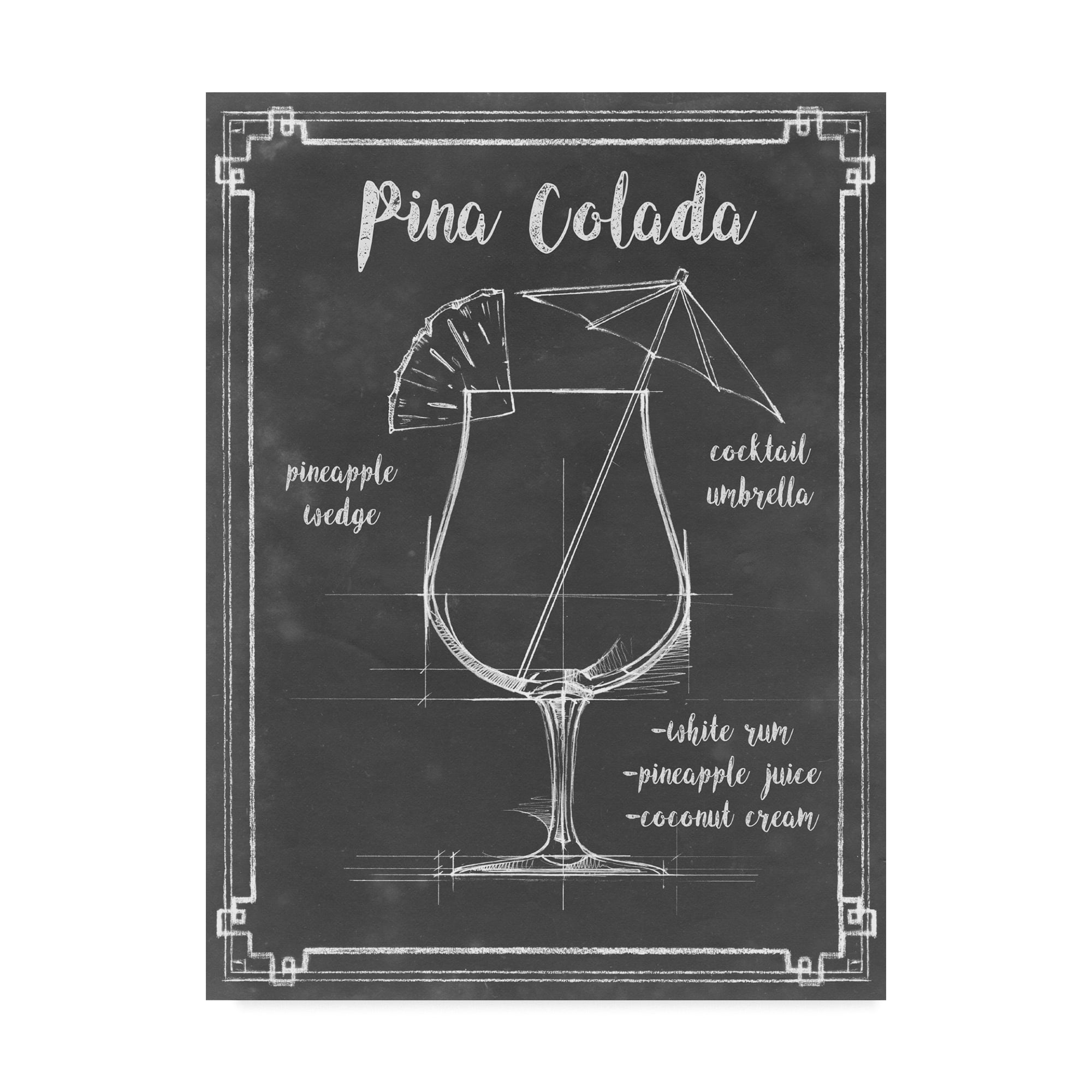 Trademark Fine Art 'Mixology IV' Canvas Art by Ethan Harper