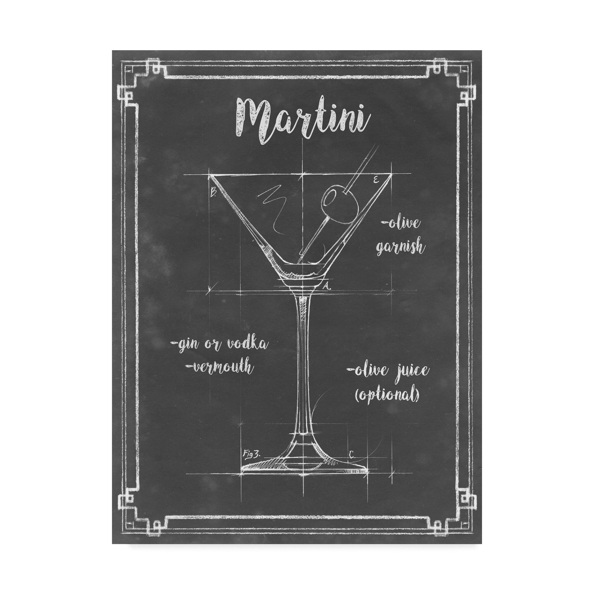 Trademark Fine Art 'Mixology V' Canvas Art by Ethan Harper