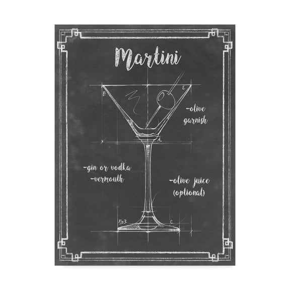 Trademark Fine Art 'Mixology V' Canvas Art by Ethan Harper