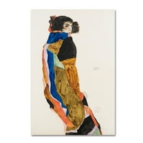 Trademark Fine Art 'Moa' Canvas Art by Egon Schiele