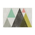 thumbnail image 1 of Trademark Fine Art 'Mod Triangles I' Canvas Art by Michael Mullan, 1 of 3