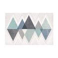thumbnail image 1 of Trademark Fine Art 'Mod Triangles II Blue' Canvas Art by Michael Mullan, 1 of 4