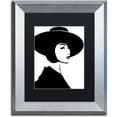 thumbnail image 1 of Trademark Fine Art "Mode" Canvas Art by Color Bakery Black Matte, Silver Frame, 1 of 1