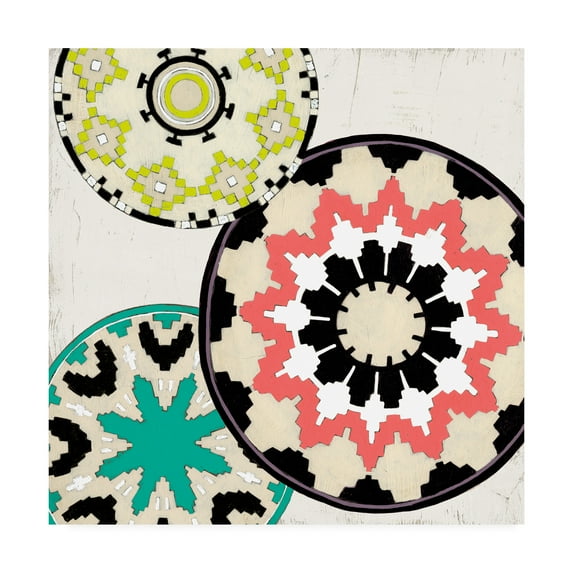 Trademark Fine Art 'Modern Baskets IV' Canvas Art by June Erica Vess