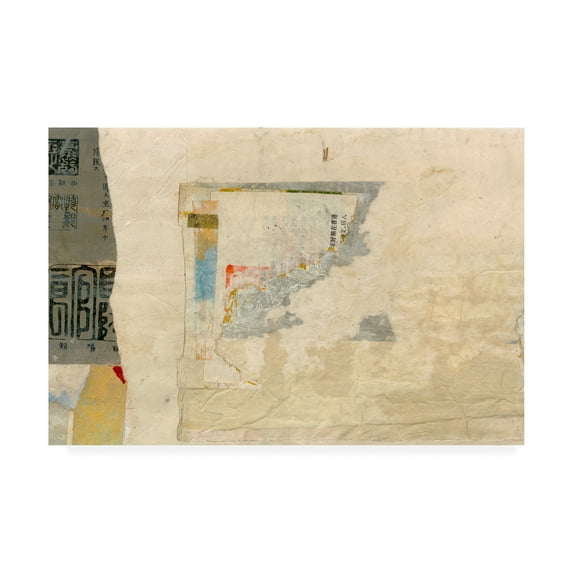 Trademark Fine Art 'Modern Collage Iii' Canvas Art by Elena Ray