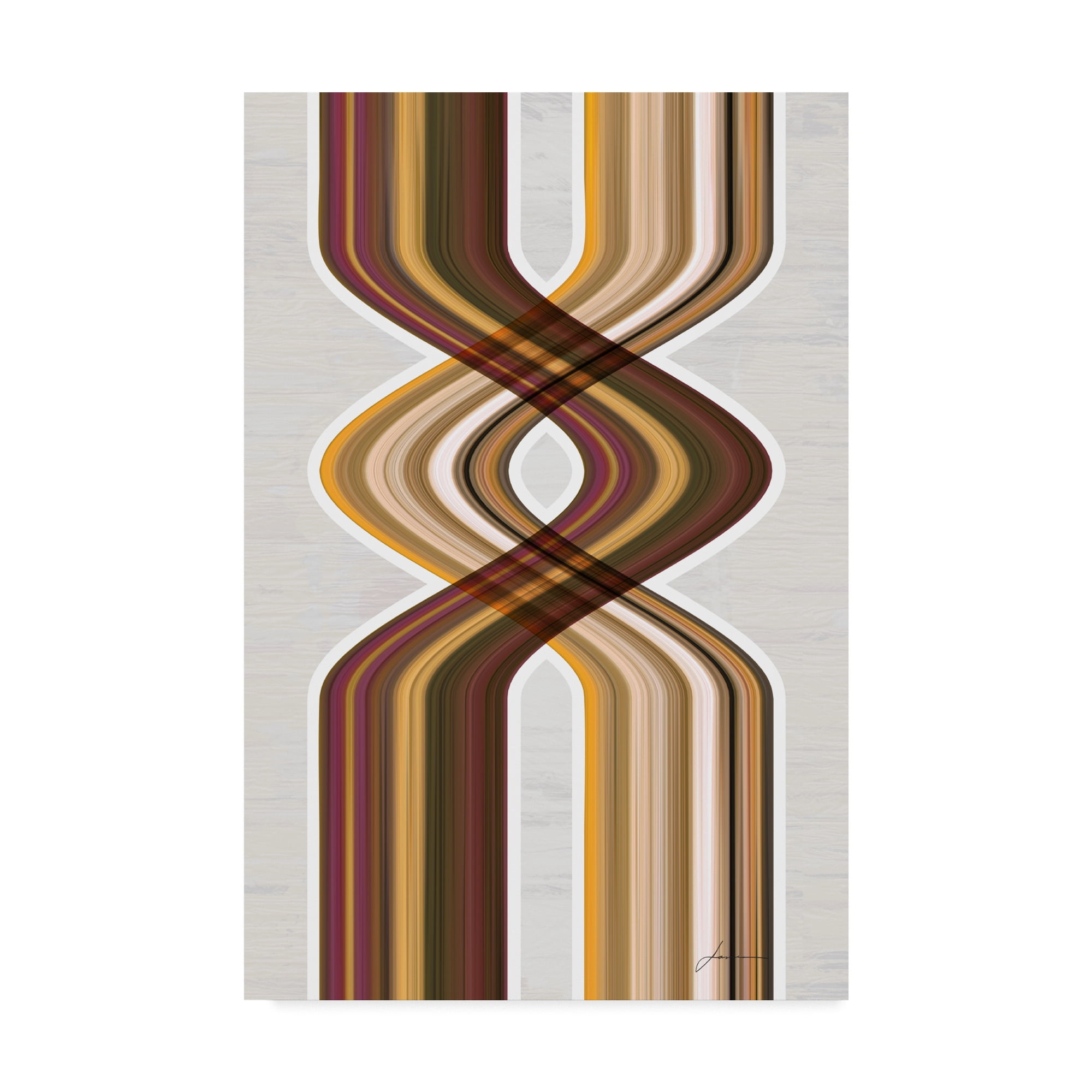 Trademark Fine Art 'Modern Dance V' Canvas Art by James Burghardt