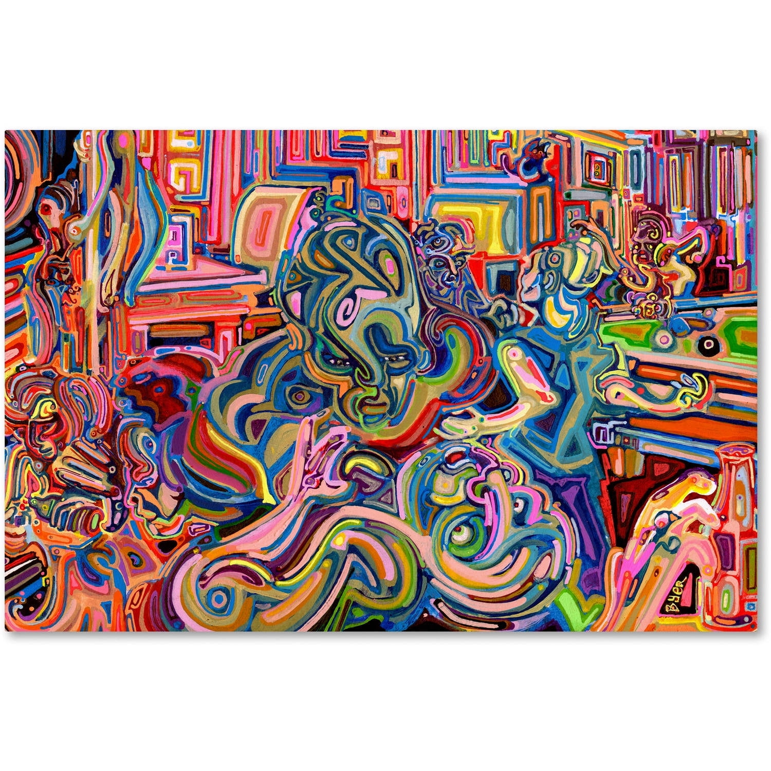 Trademark Fine Art "Modern Diplomacy" Canvas Art by Josh Byer